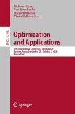 Optimization and Applications (eBook, PDF)