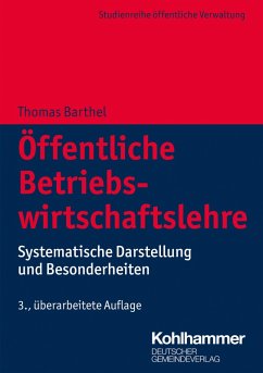 Öffentliche Betriebswirtschaftslehre (eBook, PDF) - Barthel, Thomas; Barthel, Christina