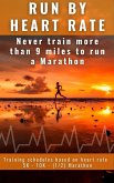 Run by Heart Rate: Never Train More Than 9 Miles to Run a Marathon (eBook, ePUB)