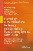 Proceedings of the International Conference on Industrial and Manufacturing Systems (CIMS-2020) (eBook, PDF)