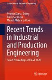 Recent Trends in Industrial and Production Engineering (eBook, PDF)