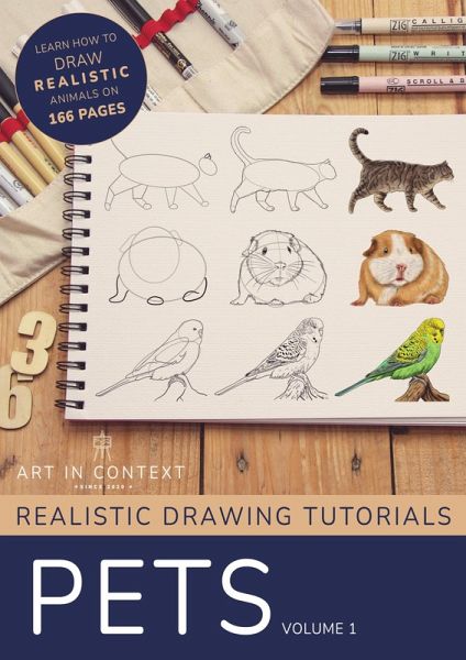 How to Draw Realistic Pets (Realistic Drawing Tutorials, #1) (eBook, ePUB) How to Draw Realistic Pets (Realistic Drawing Tutorials, #1) (eBook, ePUB)