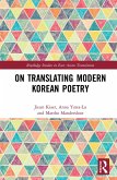 On Translating Modern Korean Poetry (eBook, ePUB)