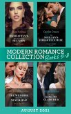 Modern Romance August 2021 Books 5-8: Manhattan's Most Scandalous Reunion (The Secret Sisters) / The Sicilian's Forgotten Wife / The Wedding Night They Never Had / The Only King to Claim Her (eBook, ePUB)