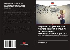 Explorer les parcours de transformation à travers un programme d'enseignement supérieur - Rocks, Eddie