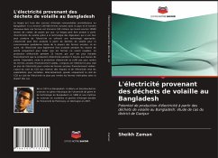 L'électricité provenant des déchets de volaille au Bangladesh - Zaman, Sheikh