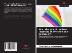 The principle of the best interests of the child and adolescent - Muñoz Zepeda, Emma Patricia