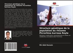 Structure génétique de la population du rhizome Picrorhiza kurrooa Royle - Hussain, Mir Abid