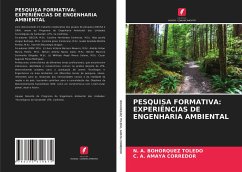 PESQUISA FORMATIVA: EXPERIÊNCIAS DE ENGENHARIA AMBIENTAL - Bohorquez Toledo, N. A.; Amaya Corredor, C. A.