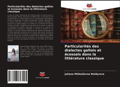 Particularités des dialectes gallois et écossais dans la littérature classique - Boldyreva, Juliana Mikhailovna