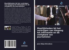Moeilijkheden bij het verkrijgen van toegang tot informatie en de veiligheid van journalisten - Bironkwa, Jean Népo