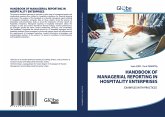HANDBOOK OF MANAGERIAL REPORTING IN HOSPITALITY ENTERPRISES