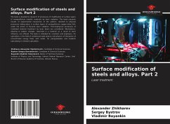 Surface modification of steels and alloys. Part 2 - Zhikharev, Alexander;Bystrov, Sergey;Bayankin, Vladimir