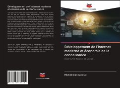 Développement de l'internet moderne et économie de la connaissance - Staniszewski, Michal