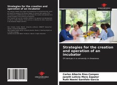 Strategies for the creation and operation of an incubator - Rios-Campos, Carlos Alberto; Mora Zapater, Janeth Leticia; Garófalo García, Ruth Noemí