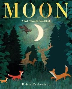 Moon: A Peek-Through Board Book - Teckentrup, Britta