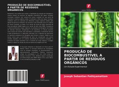 PRODUÇÃO DE BIOCOMBUSTÍVEL A PARTIR DE RESÍDUOS ORGÂNICOS - Pathiyamattom, Joseph Sebastian;Verea, Laura;Eapen, Delfeena