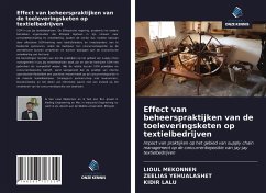 Effect van beheerspraktijken van de toeleveringsketen op textielbedrijven - MEKONNEN, LIOUL;YEHUALASHET, ZEELIAS;LALU, KIDIR