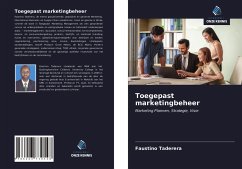 Toegepast marketingbeheer - Taderera, Faustino