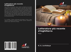 Letteratura più recente d'Inghilterra - Levitskaya, N. A.