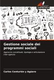 Gestione sociale dei programmi sociali