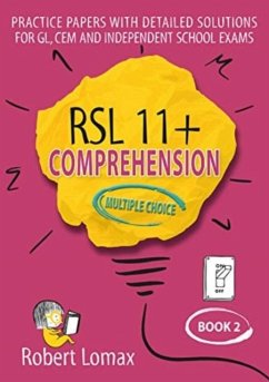 Cover RSL 11+ Comprehension, Multiple Choice: Book 2