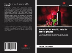 Benefits of oxalic acid in table grapes - Contreras, Quique