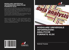 MODULARE UNIVERSALE INFORMAZIONI-ANALITICHE FORMATO XLSX - Trusow, Valerij
