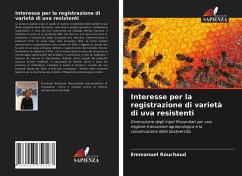 Interesse per la registrazione di varietà di uva resistenti - Rouchaud, Emmanuel