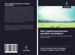 Kan yoghurtsynnerese worden vermeden? - Véliz Pinargote, Carlos Germán;Álcivar Giler, Cristhian Wagner