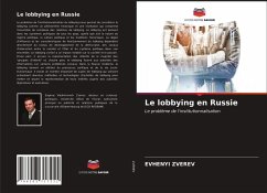 Le lobbying en Russie - ZVEREV, EVHENYI
