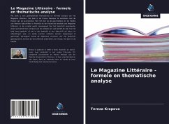 Le Magazine Littéraire - formele en thematische analyse - Krápová, Tereza