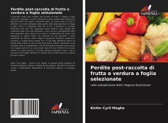Perdite post-raccolta di frutta e verdura a foglia selezionate - Cyril Magha, Kinfer