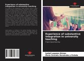Experience of substantive integration in university teaching