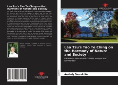 Lao Tzu's Tao Te Ching on the Harmony of Nature and Society - Savrukhin, Anatoly