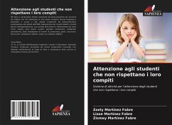 Attenzione agli studenti che non rispettano i loro compiti - Martínez Fabre, Zoely;Martínez Fabre, Lizoe;Martínez Fabre, Zismey