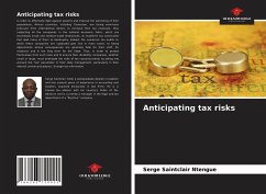 Anticipating tax risks - Ntengue, Serge Saintclair