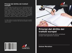 Principi del diritto dei trattati europei - Marukian, Gaiane