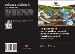 La place de la participation du public dans la conservation de l'environnement - Nengo, Jacktone O.