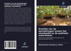 Cover Evolutie van de betrekkingen tussen het stamhoofd en de politieke autoriteiten