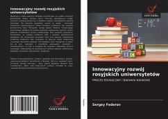 Innowacyjny rozwój rosyjskich uniwersytetów - Fedorov, Sergey