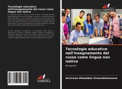 Tecnologie educative nell'insegnamento del russo come lingua non nativa - Muhabbat Usmandzhonowna, Asrorowa