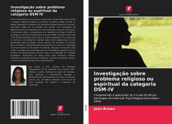 Investigação sobre problema religioso ou espiritual da categoria DSM-IV - Brown, Jean