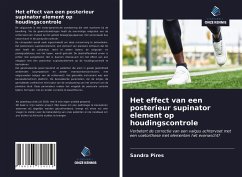 Het effect van een posterieur supinator element op houdingscontrole - Pires, Sandra