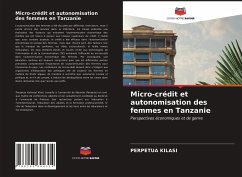 Micro-crédit et autonomisation des femmes en Tanzanie - Kilasi, Perpetua