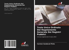 Cover Testo Unico Ordinato Del Regolamento Generale Dei Registri Pubblici