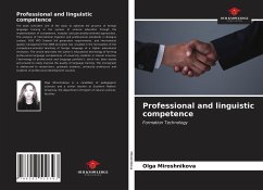 Professional and linguistic competence - Miroshnikova, Olga