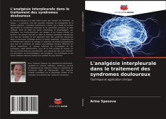 Cover L'analgésie interpleurale dans le traitement des syndromes douloureux