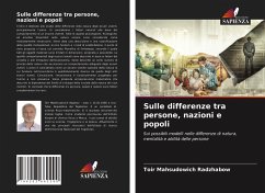 Sulle differenze tra persone, nazioni e popoli - Radzhabow, Toir Mahsudowich