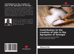 Contribution to the creation of jobs in the Agropoles of Senegal - Fall, Thierno